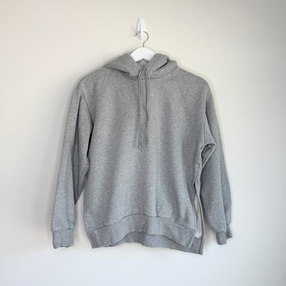 Everlane Hoodie Pullover Side Slit Cotton